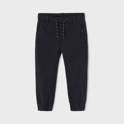 Mayoral Children's Black Pants skater fit boy