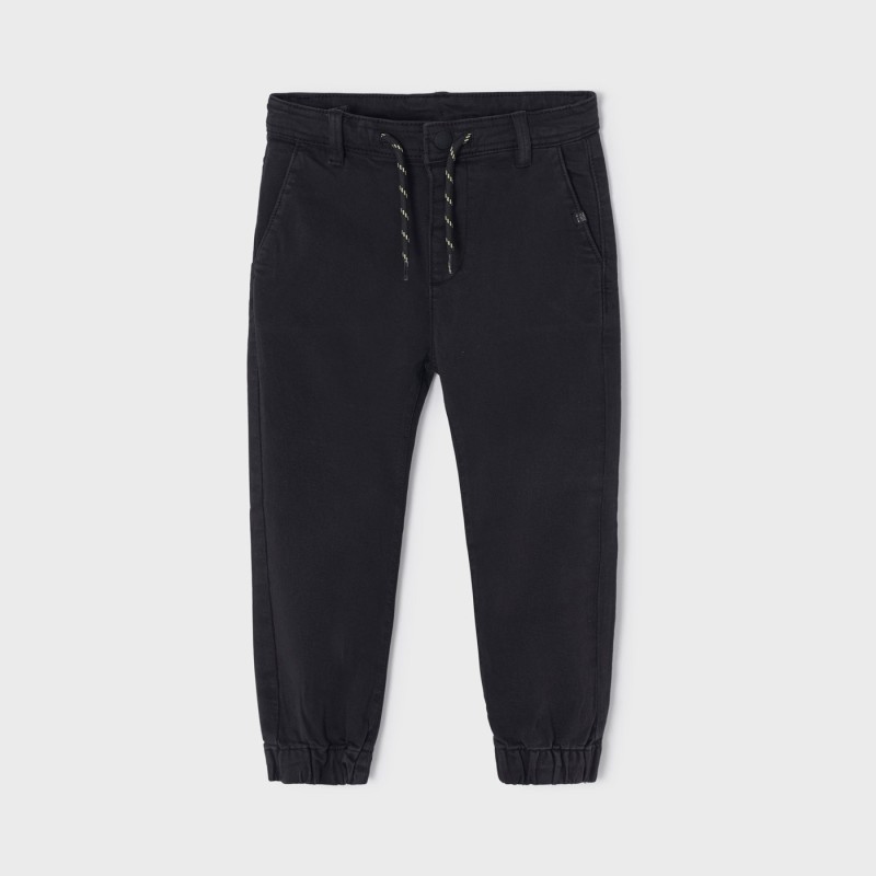 Mayoral Children's Black Pants skater fit boy