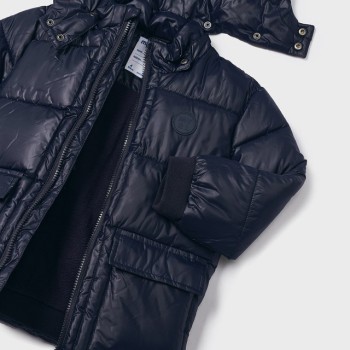 Mayoral Παιδικό Ναυτικό Μπλε Μπουφάν με Κουκούλα Mayoral Παιδικό Ναυτικό Μπλε Μπουφάν με Κουκούλα