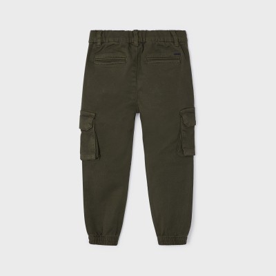 Mayoral Kids Cargo Pants Olive Ecofriends