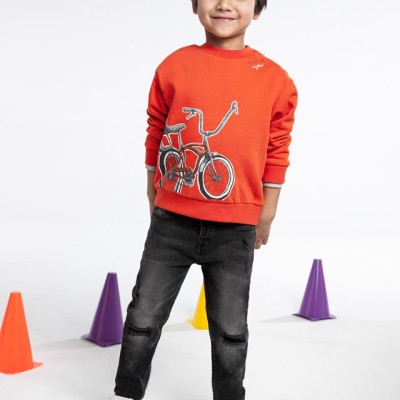 Mayoral Children's jeans with patches straight fit ECOFRIENDS boy Mayoral Children's jeans with patches straight fit ECOFRIENDS boy