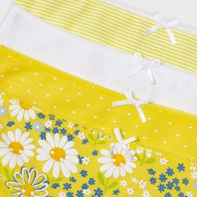 Mayoral 4pack Knickers girl Yellow