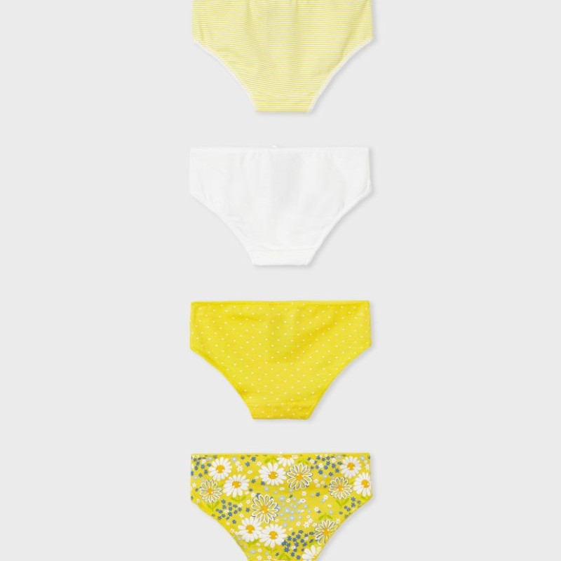Mayoral 4pack Knickers girl Yellow Mayoral 4pack Knickers girl Yellow