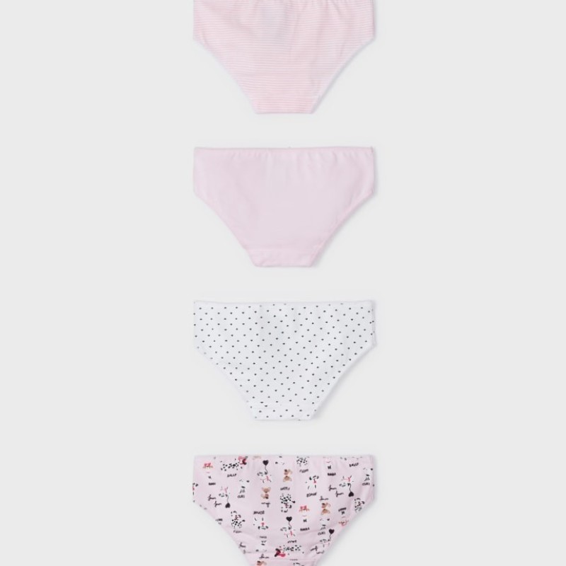 Mayoral 4pack Knickers girl Pink Mayoral 4pack Knickers girl Pink