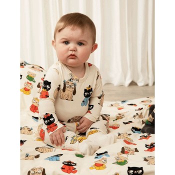 Mini Rodini Βρεφικό Kορμάκι Με Ζωάκια Mini Rodini Βρεφικό Kορμάκι Με Ζωάκια