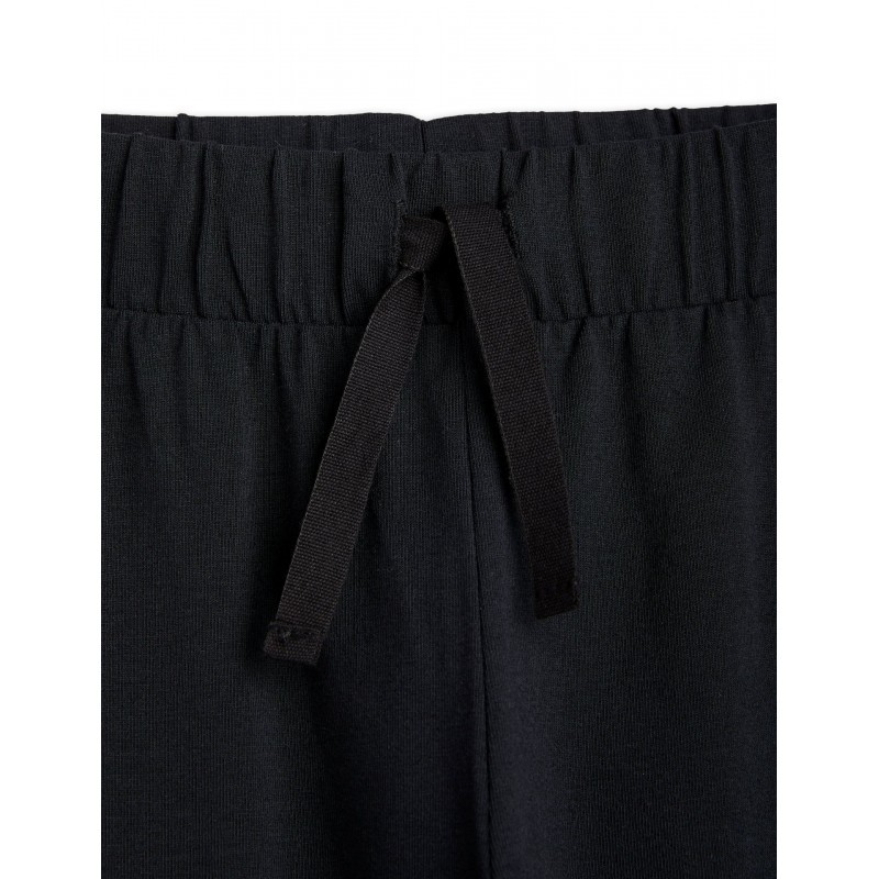 Mini Rodini Παιδικό Μαύρο παντελόνι TENCEL Mini Rodini Παιδικό Μαύρο παντελόνι TENCEL