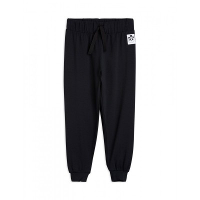 Mini Rodini Kids  black trousers TENCEL