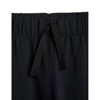Mini Rodini Παιδικό Μαύρο παντελόνι TENCEL Mini Rodini Παιδικό Μαύρο παντελόνι TENCEL