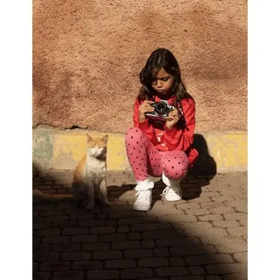 Mini Rodini Παιδικό Ροζ Κολάν Με Σχέδιο Μαύρο Πουά Mini Rodini Παιδικό Ροζ Κολάν Με Σχέδιο Μαύρο Πουά