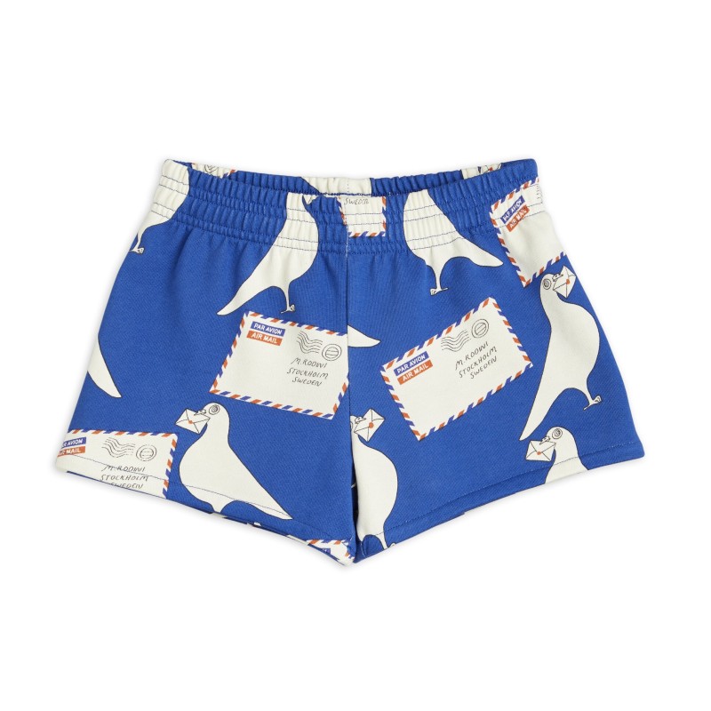 Mini Rodini Παιδικό Σορτσάκι Περιστέρια Mini Rodini Παιδικό Σορτσάκι Περιστέρια