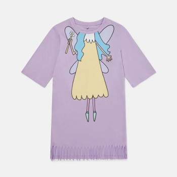 Μωβ Φόρεμα Με Νεραίδα Stella Mc Cartney