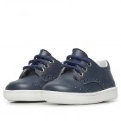 Leather sneakers Navy FALCOTTO BILOXI Leather sneakers Navy FALCOTTO BILOXI
