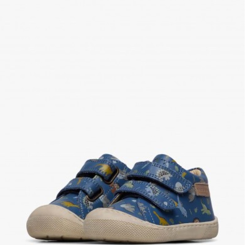 Μπλε Δερμάτινο Αθλητικό Με Δεινόσαυρους Naturino Μπλε Δερμάτινο Αθλητικό Με Δεινόσαυρους Naturino