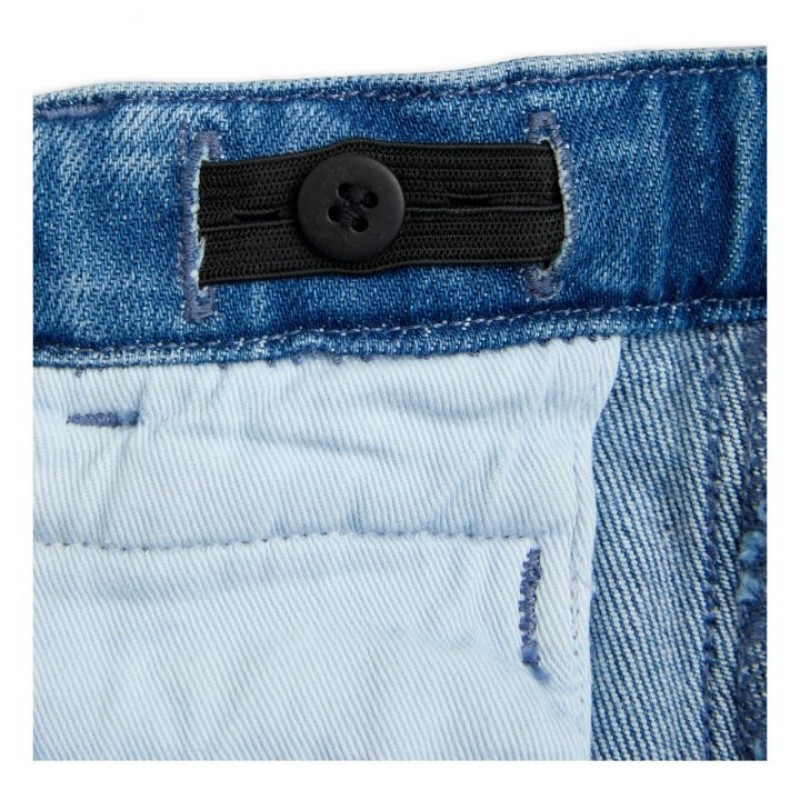 Mini Rodini Kids Frisco Flared Denim Jeans Mini Rodini Kids Frisco Flared Denim Jeans