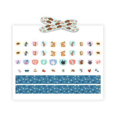 Children's nail stickers 'Cat' Djeco