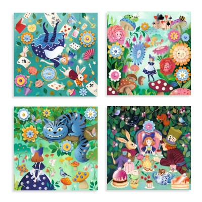 Children's Fairy Tales for Decoration - In Wonderland Djeco