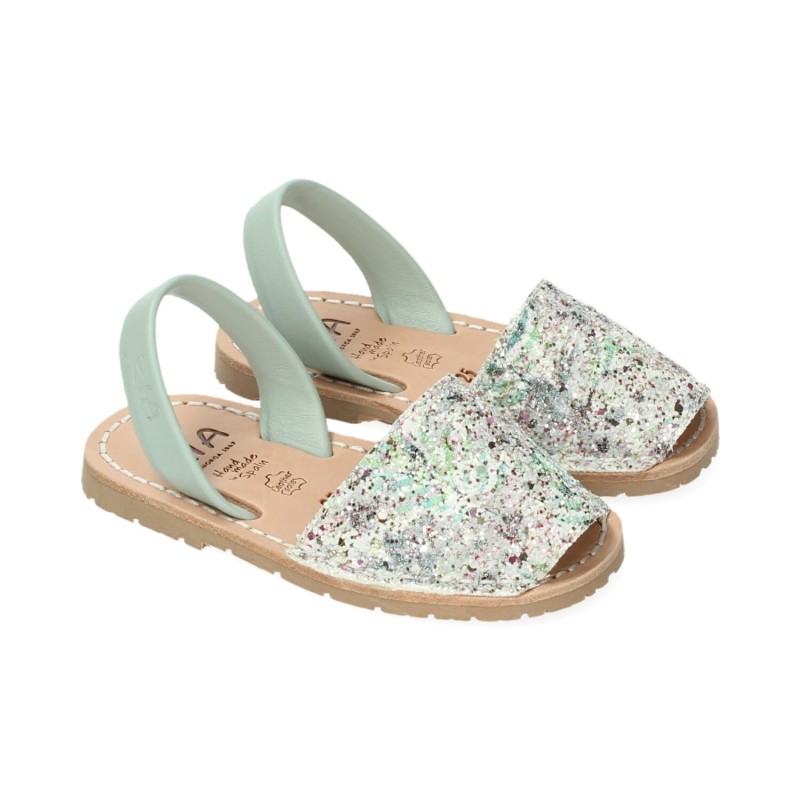 Παιδικά Σανδάλια RIA GLITTER Verde Παιδικά Σανδάλια RIA GLITTER Verde