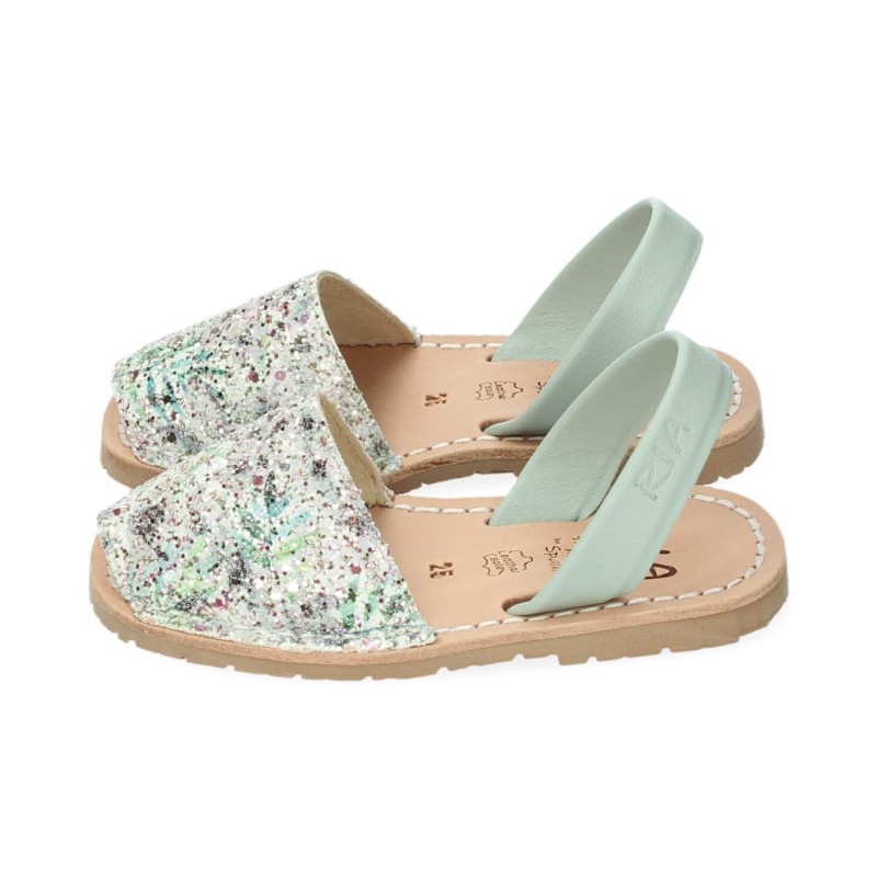 Παιδικά Σανδάλια RIA GLITTER Verde Παιδικά Σανδάλια RIA GLITTER Verde