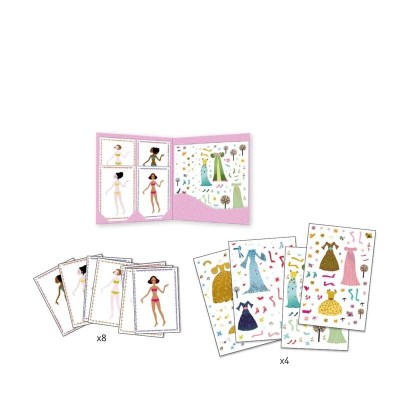 Children's Sticker Dolls Djeco