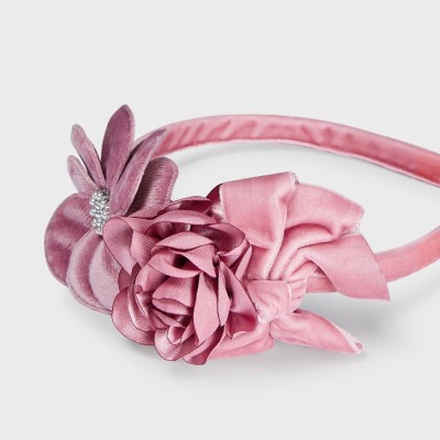 Children's Velvet Pink Hairband Mayoral