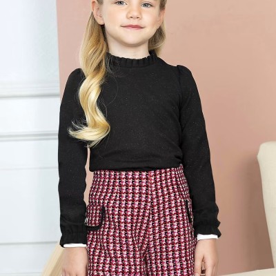 Children's Plaid Tweed Bermuda Shorts Abel and Lula