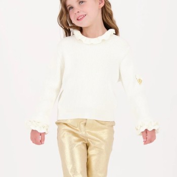 Παιδική Κρεμ Μπλούζα Angel Face