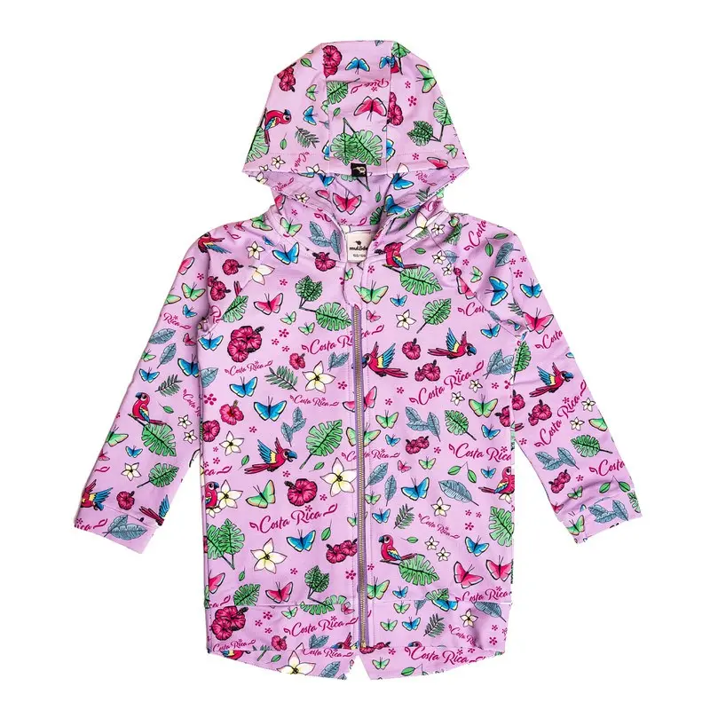 Children's Purple Cardigan With Flowers Mullido Children's Purple Cardigan With Flowers Mullido