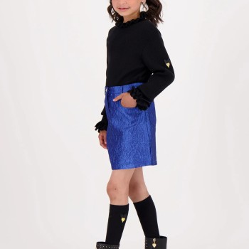 Παιδική Μαύρη Μπλούζα Angel Face