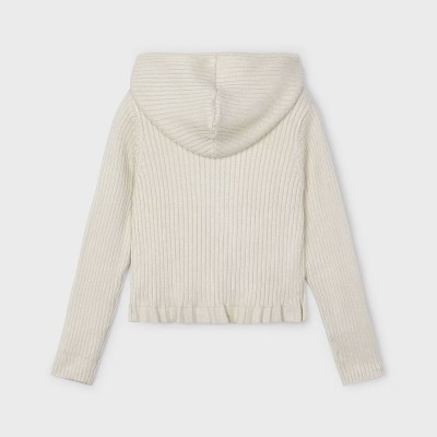 Children's Ecru Long Sleeve Cardigan Mayoral