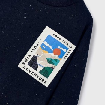 Children's Dark Blue Blouse Mayoral Children's Dark Blue Blouse Mayoral