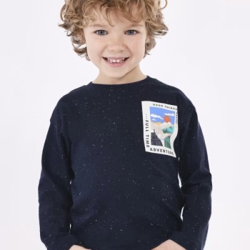 Children's Dark Blue Blouse Mayoral Children's Dark Blue Blouse Mayoral