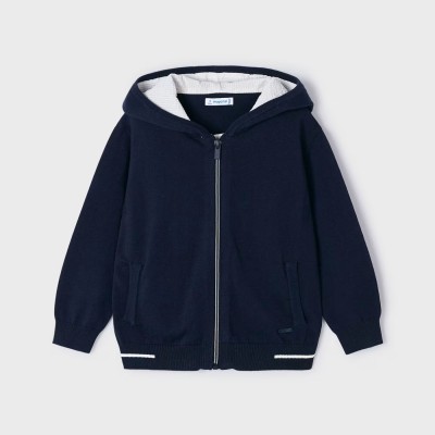 Children's Knitted Dark Blue Cardigan Mayoral