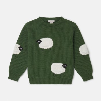 Παιδική Πλεκτή Μπλούζα Με Προβατάκια Stella McCartney