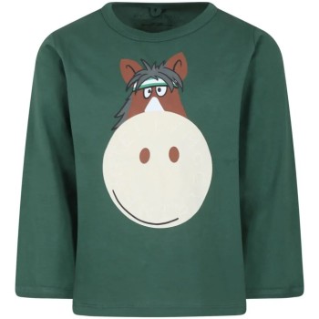 Παιδική Πράσινη Μπλούζα Με Γαίδαρο Stella McCartney Παιδική Πράσινη Μπλούζα Με Γαίδαρο Stella McCartney