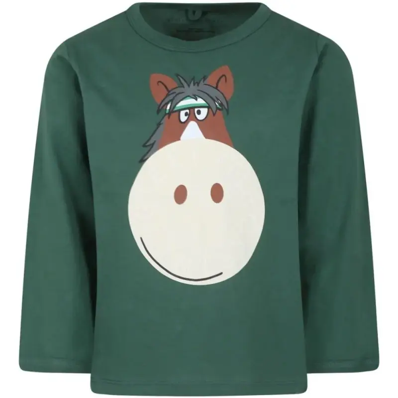 Kids Long-sleeve T-shirt Donkey Stella Mc Cartney Kids Long-sleeve T-shirt Donkey Stella Mc Cartney