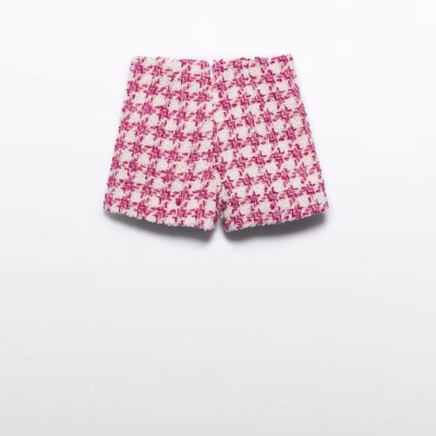 Παιδική Ροζ Μάλλινη Σανέλ Φούξια & Λευκή Βερμούδα Abel and Lula Παιδική Ροζ Μάλλινη Σανέλ Φούξια & Λευκή Βερμούδα Abel and Lula