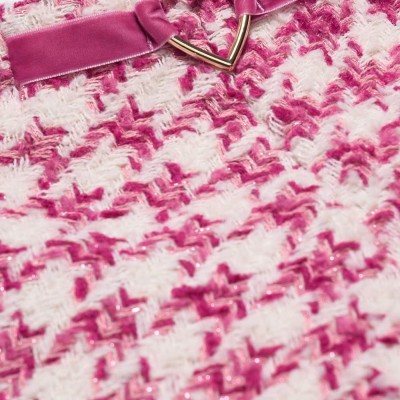 Παιδική Ροζ Μάλλινη Σανέλ Φούξια & Λευκή Βερμούδα Abel and Lula Παιδική Ροζ Μάλλινη Σανέλ Φούξια & Λευκή Βερμούδα Abel and Lula