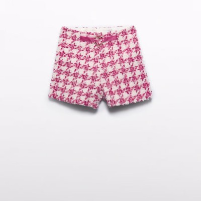 Παιδική Ροζ Μάλλινη Σανέλ Φούξια & Λευκή Βερμούδα Abel and Lula Παιδική Ροζ Μάλλινη Σανέλ Φούξια & Λευκή Βερμούδα Abel and Lula