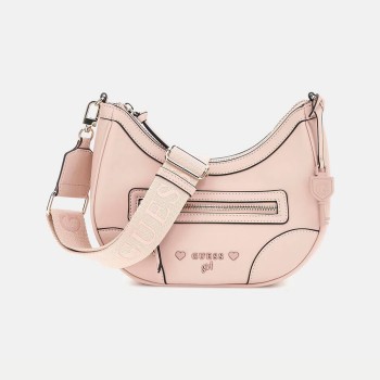 Παιδική Ροζ Τσάντα Hobo Guess Παιδική Ροζ Τσάντα Hobo Guess