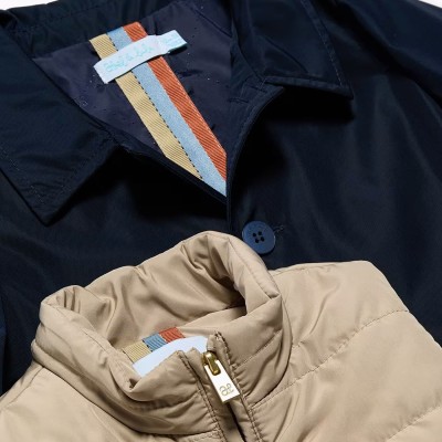 Children's Dark Blue Trenchcoat Abel and Lula