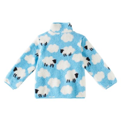 Kids Teddy Jacket In Blue Stella McCartney Kids Teddy Jacket In Blue Stella McCartney