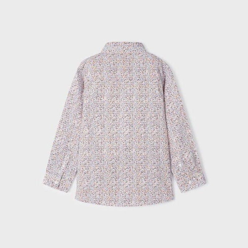Children's Boy's Floral Shirt Mayoral Children's Boy's Floral Shirt Mayoral