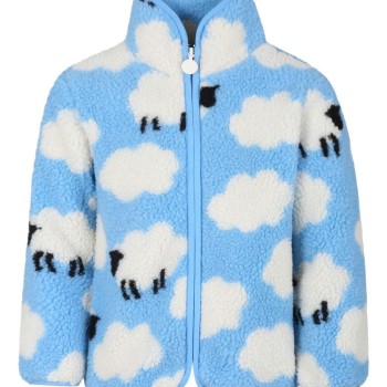 Παιδικό Ανοιχτό Μπλε Fleece Μπουφάν Με Πρόβατα Stella McCartney Παιδικό Ανοιχτό Μπλε Fleece Μπουφάν Με Πρόβατα Stella McCartney