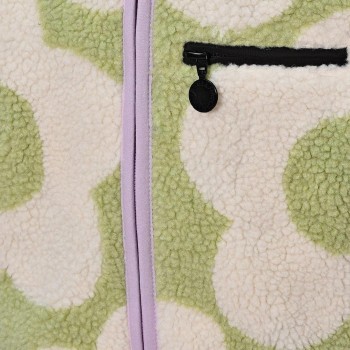 Παιδικό Ανοιχτό Πράσινο Fleece Μπουφάν Με Λευκά Λουλούδια Stella McCartney Παιδικό Ανοιχτό Πράσινο Fleece Μπουφάν Με Λευκά Λουλούδια Stella McCartney