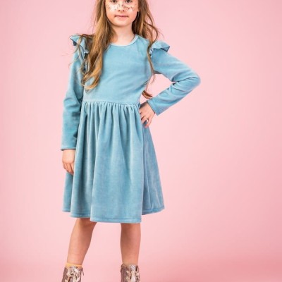 Children's Velvet Veraman Dress Mullido