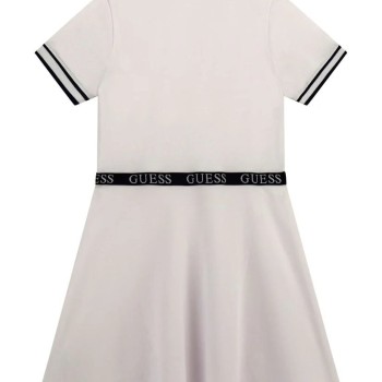 Παιδικό/Εφηβικό Λευκό Φόρεμα Με Αρκουδάκι Guess