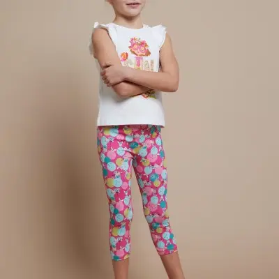 Children's Fuchsia Tights With Dogs Mayoral Children's Fuchsia Tights With Dogs Mayoral
