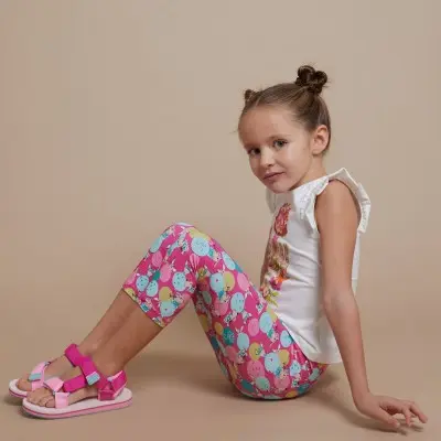 Children's Fuchsia Tights With Dogs Mayoral Children's Fuchsia Tights With Dogs Mayoral