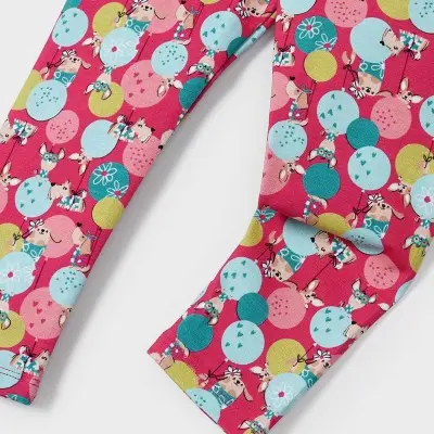 Children's Fuchsia Tights With Dogs Mayoral Children's Fuchsia Tights With Dogs Mayoral