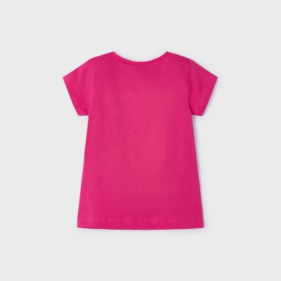 Children's Dog Fuchsia T-Shirt Mayoral